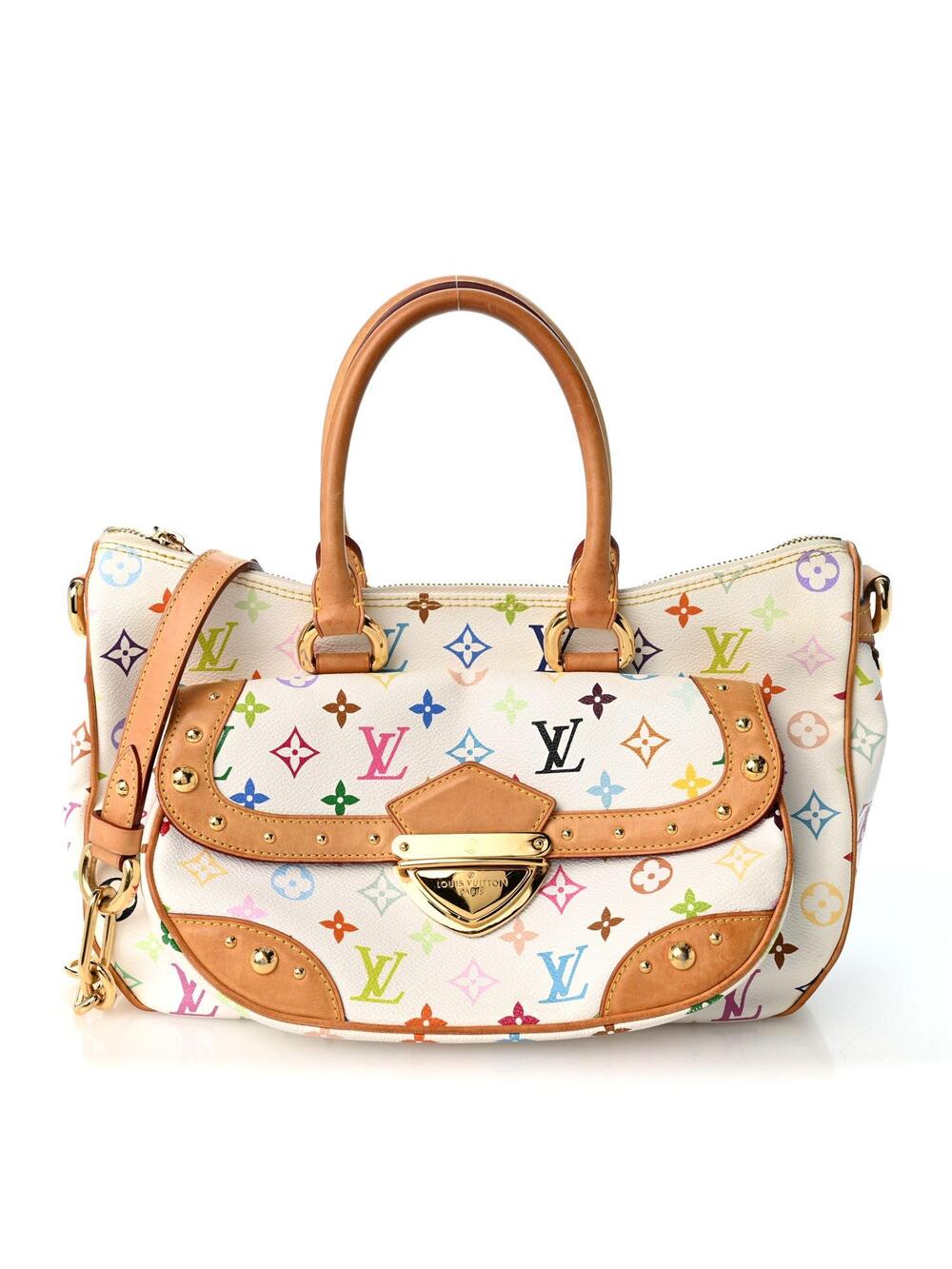 Louis Vuitton Multicolor Rita White #363569L13B